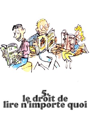 lire ce qu'on aime, si on veut, comme on veut ...