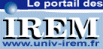 Portail des IREM